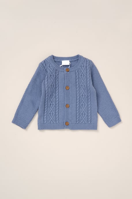 True Knit Cardigan, Trouser Outfit Set - Image 3