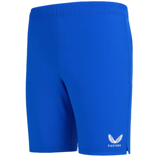 Castore Woven Training Mens Blue Shorts - Image 2