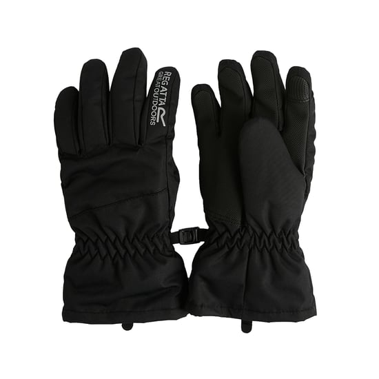 Regatta Kinder Arlie Waterdichte Handschoenen (Zwart) - Image 1