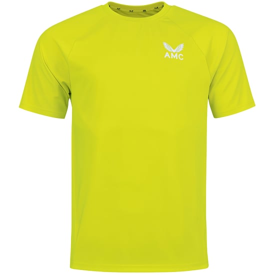 Castore AMC Performance Mens Green Tennis T-Shirt - Image 1