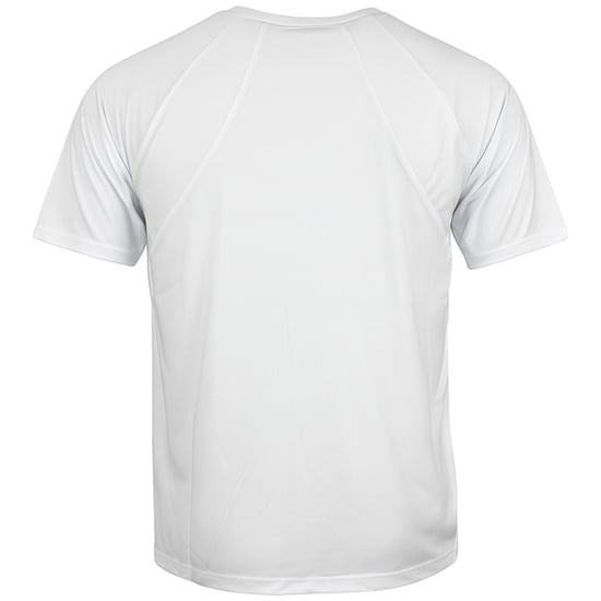 Castore AMC Performance Mens White Tennis T-Shirt - Image 2