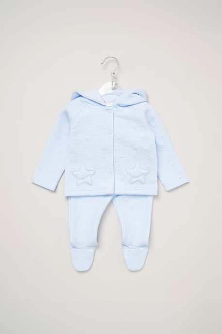 Baby Quilted Jacket and Trouser Set - Image 2