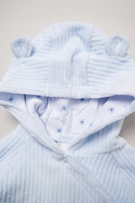 Baby Velour Jacket and Footed Trousers Set - Image 5