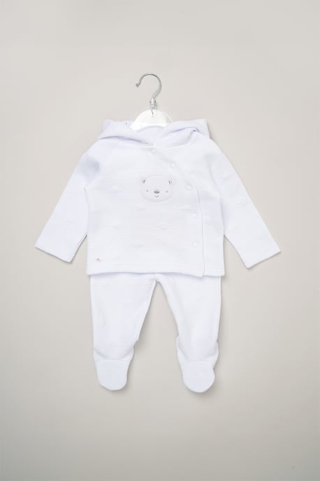 Baby Quilted Jacket and Trouser Set - Image 2