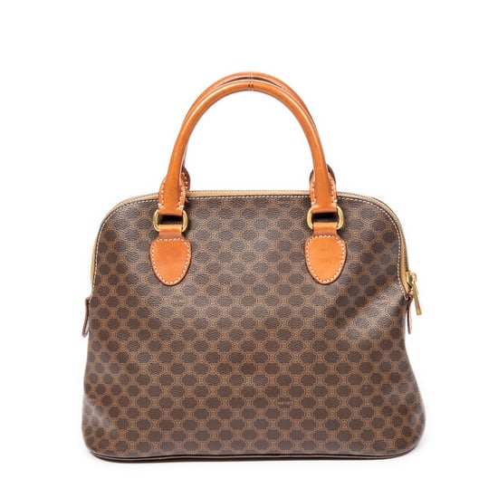 Vintage Dome Top Handle Handbag - Image 5