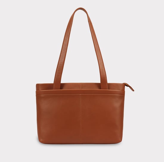 Kaija Leather Shoulder Bag in Brown - Image 1