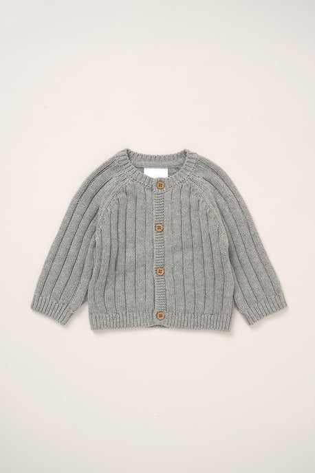 Cardigan with Embroidery Back Detail - Image 1