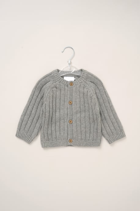 Cardigan with Embroidery Back Detail - Image 2