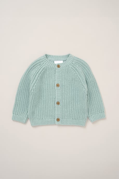 Cardigan with Embroidery Back Detail - Image 1