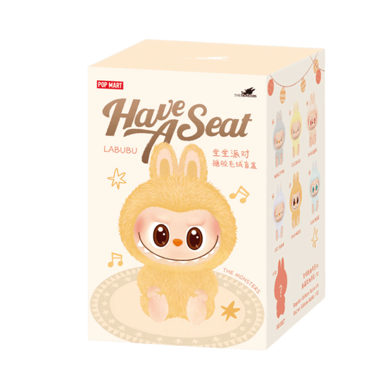 Labubu THE MONSTERS Have a Seat - Vinyl Plush Pendant Blind Box - Image 1