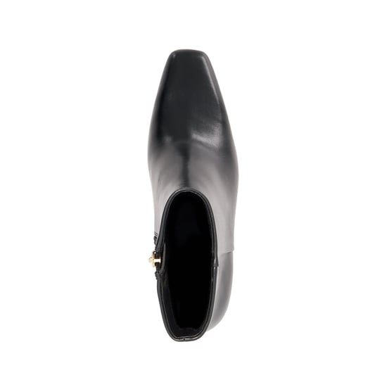 Dune Ladies Panamas - Leather Mid Height Block Heel Ankle Boots - Image 3