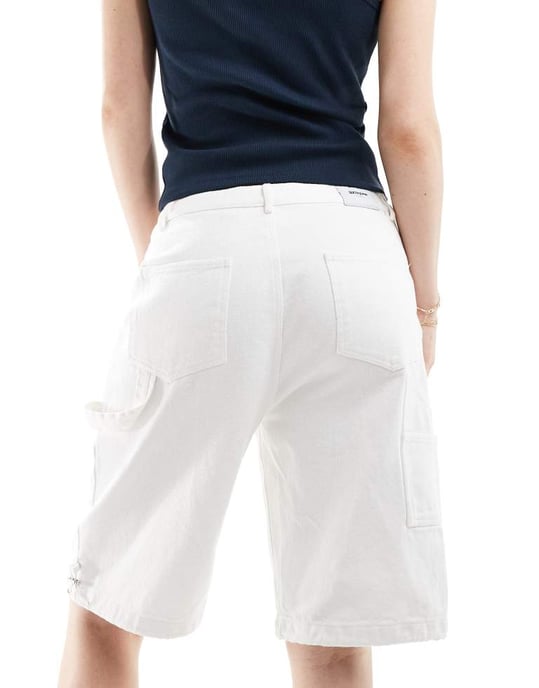 Sixth June longer legnth carpenter short in white - Image 3