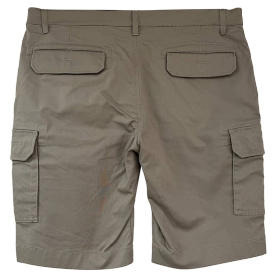 Loro Piana Straight-Leg Cargo Shorts in Beige Cotton - Image 2