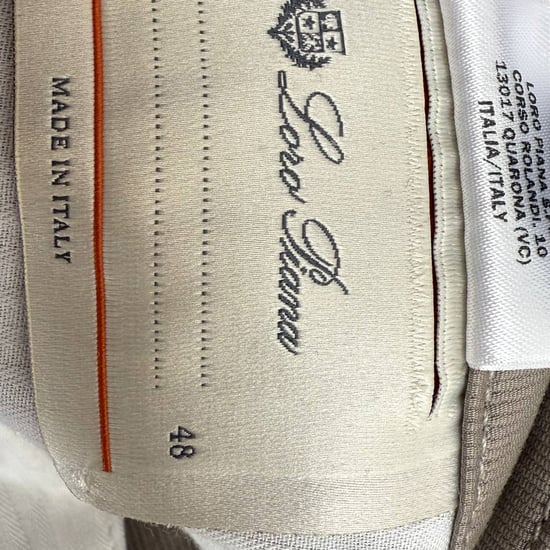 Loro Piana Straight-Leg Cargo Shorts in Beige Cotton - Image 3