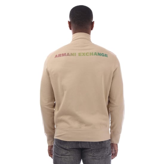 Armani Exchange Heren Zomer Beats Sweatshirt (Beige) - Image 2