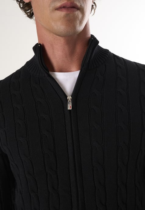 Cardigan Cable Knit Cardigan - Image 3