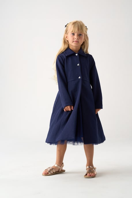 Jacquard Star Jacket and Sequin Dress Set - Image 1