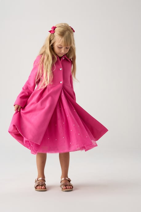 Jacquard Bows Jacket and Sequin Dress Set - Image 2