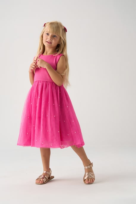 Jacquard Bows Jacket and Sequin Dress Set - Image 3