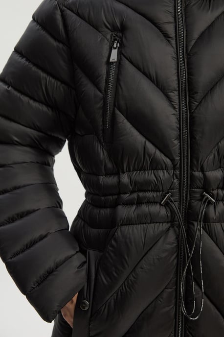 Petite Lightweight Packable Maxi Coat - Image 4