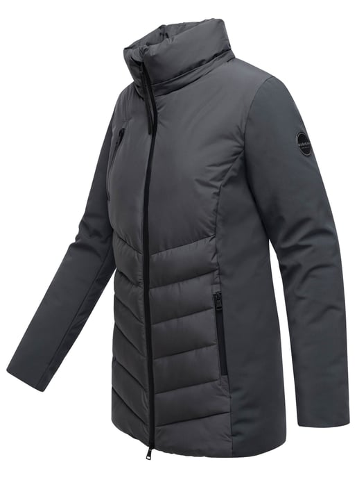 Marikoo dames winterjas Tivaa XVI met softshell & afneembare capuchon - Image 3