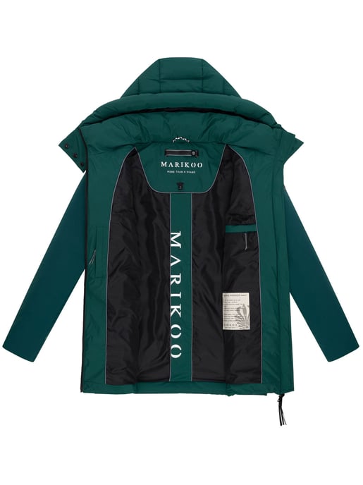 Marikoo dames winterjas Tivaa XVI met softshell & afneembare capuchon - Image 5