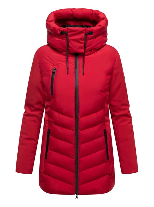 Marikoo dames winterjas Tivaa XVI met softshell & afneembare capuchon - Image 2