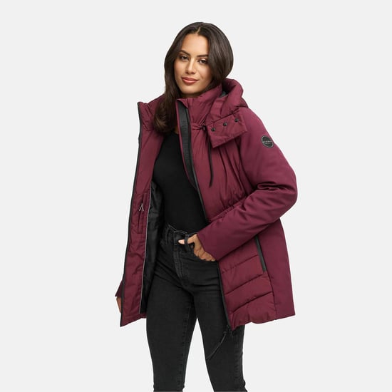 Marikoo dames winterjas Tivaa XVI met softshell & afneembare capuchon - Image 6