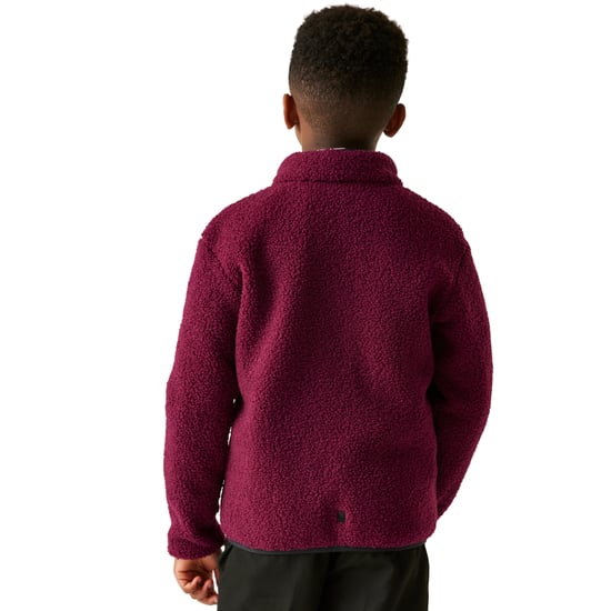 Regatta Kinder/Kids Frankie Full Zip Fleecejack (Donker Pimento) - Image 5