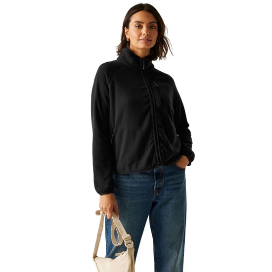 Regatta Womens/Ladies Frankie Full Zip Fleece Jacket (Black) - Image 4