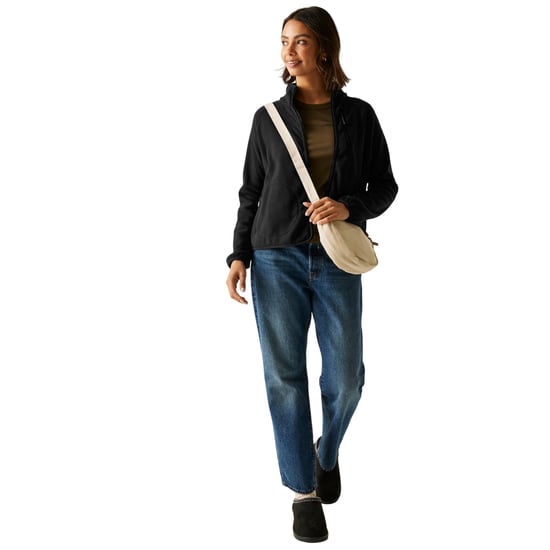 Regatta Womens/Ladies Frankie Full Zip Fleece Jacket (Black) - Image 6