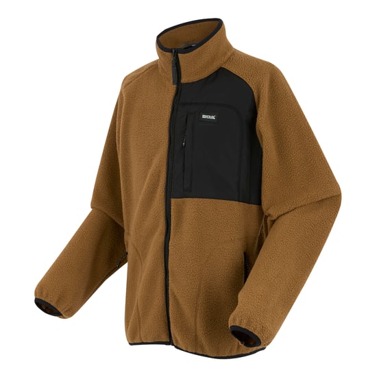 Regatta Heren Frankie Borg Fleece Jacket (Notenbruin) - Image 3