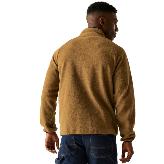 Regatta Heren Frankie Borg Fleece Jacket (Notenbruin) - Image 4