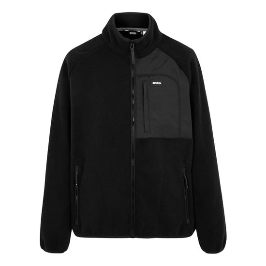 Regatta Heren Frankie Borg Fleece Jack (Zwart) - Image 1