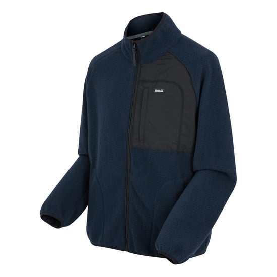 Regatta Heren Frankie Borg Fleece Jack (Marineblauw) - Image 3