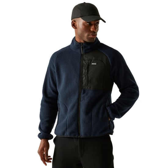 Regatta Heren Frankie Borg Fleece Jack (Marineblauw) - Image 4