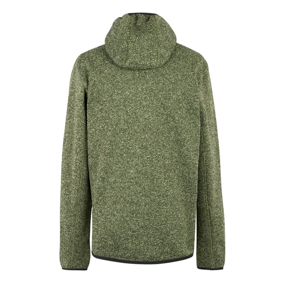 Regatta Heren Newhill Marl Full Zip Fleecejack (Olie groen) - Image 2