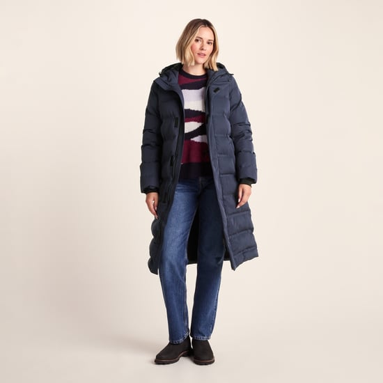 Glaston Womens Padded Jacket - Dark Indigo - Image 3