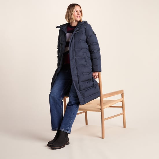 Glaston Womens Padded Jacket - Dark Indigo - Image 4