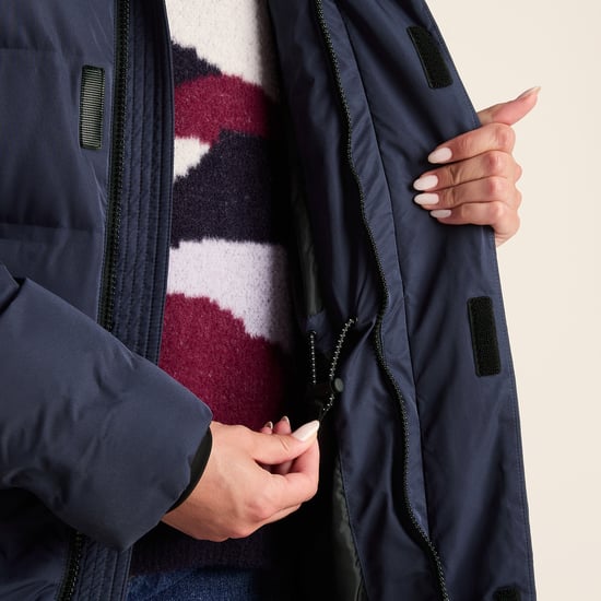 Glaston Womens Padded Jacket - Dark Indigo - Image 6