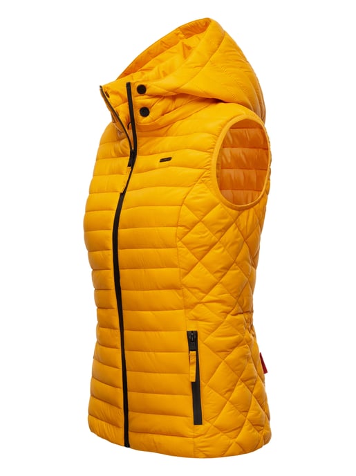 Marikoo women’s quilted vest – Hasenpfote, lightweight with detachable hood - Image 3