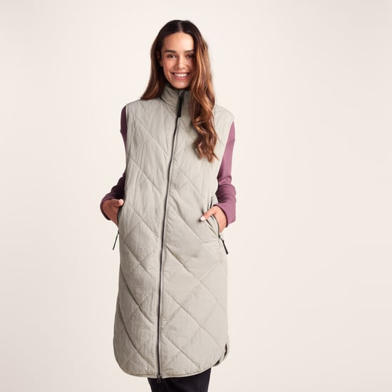 Anda Womens Gilet - Dark Taupe - Image 1