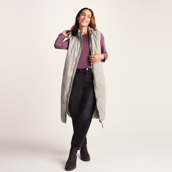 Anda Womens Gilet - Dark Taupe - Image 3