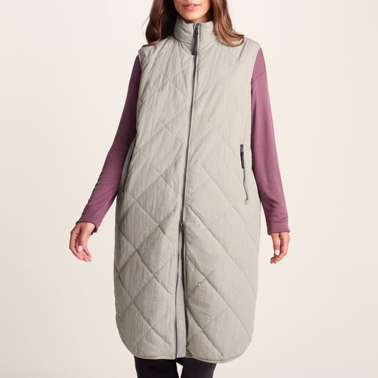 Anda Womens Gilet - Dark Taupe - Image 6
