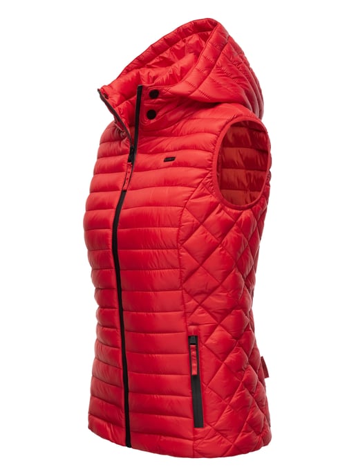 Marikoo women’s quilted vest – Hasenpfote, lightweight with detachable hood - Image 3