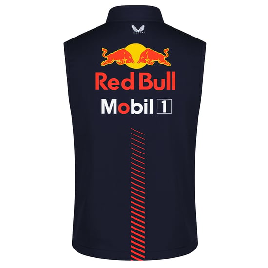 Castore Oracle Red Bull Racing Mens Navy Hybrid Gilet - Image 2