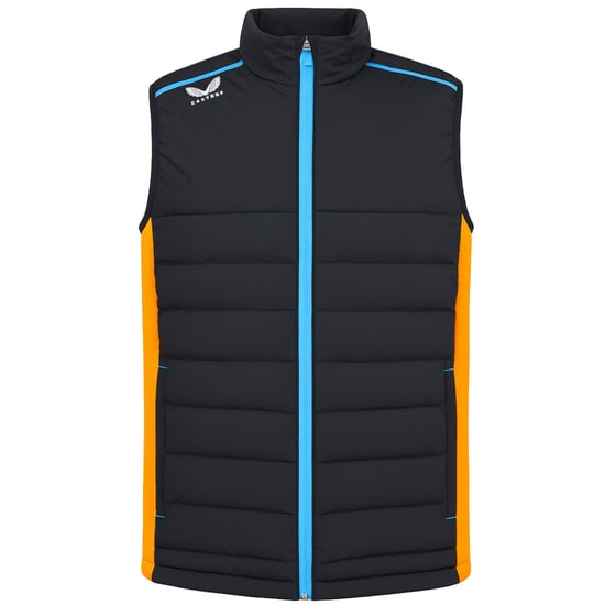 Castore Logo Mens Black Padded Gilet - Image 1
