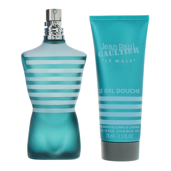 Jean Paul Gaultier Le Male Eau de Toilette 75ml + Shower Gel 75ml Gift Set for Him - Image 2