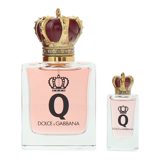 Dolce & Gabbana Q Eau de Parfum 50ml + Eau de Parfum 5ml Mini Gift Set for Her - Image 2
