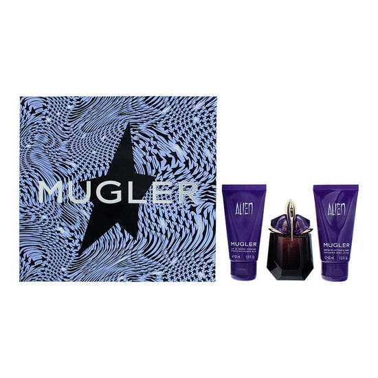 Mugler Alien Eau de Parfum 30ml, Body Lotion 50ml + Shower Milk 50ml Gift Set for Her - Image 1